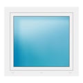 Fenster 100x93 cm Weiß