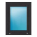 Fenster 70x90 cm Anthrazit genarbt