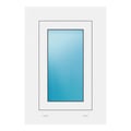 Fenster 45x65 cm Weiß