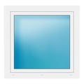 Fenster 97x94 cm Weiß