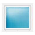 Fenster 95,5x89 cm Weiß
