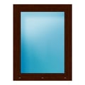Fenster 100x130 cm Mooreiche genarbt