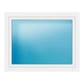 Fenster 127x100 cm Weiß