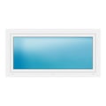 Fenster 149x75,5 cm Weiß