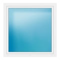 Fenster 132,5x134,5 cm Weiß