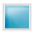 Fenster 126x119 cm Weiß