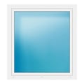 Fenster 121x130,5 cm Weiß