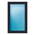 Fenster 100x160 cm Anthrazit genarbt