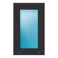 Fenster 60x100 cm Anthrazit genarbt