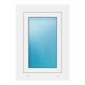 Fenster 53x75 cm Weiß