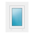 Fenster 45x60 cm Weiß