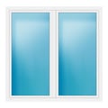 Terrassentür 200x196 cm Weiß