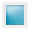 Fenster 85x90 cm Weiß
