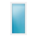 Festverglasung 70x140 cm Weiß