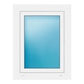 Fenster 64,5x83,5 cm Weiß