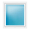Fenster 100x109 cm Weiß