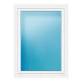 Fenster 100x134 cm Weiß