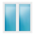 Terrassentür 170x180 cm Weiß