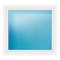 Fenster 127x118,5 cm Weiß
