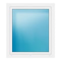 Fenster 103x116 cm Weiß