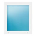 Festverglasung 70x80 cm Weiß