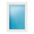 Fenster 90x128 cm Weiß