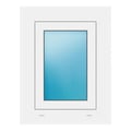 Fenster 48x62 cm Weiß