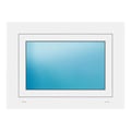 Fenster 77x57 cm Weiß