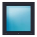 Fenster 103,5x107,5 cm Anthrazit genarbt