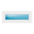 Fenster 105x43 cm Weiß