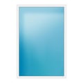 Festverglasung 143x211 cm Weiß