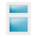 Fenster 90x120 cm Weiß