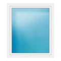 Fenster 121x140 cm Weiß