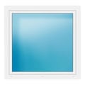 Fenster 123,5x119,5 cm Weiß