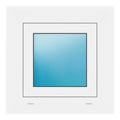 Fenster 50x50 cm Weiß
