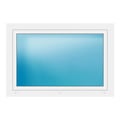 Fenster 129x88 cm Weiß
