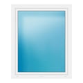 Fenster 114x140 cm Weiß