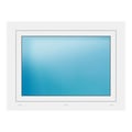 Fenster 100x75,5 cm Weiß