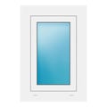 Fenster 50x72 cm Weiß