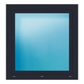 Fenster 103x108 cm Anthrazit genarbt