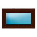 Fenster 100x60 cm Mooreiche genarbt