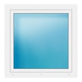 Fenster 100,5x101,5 cm Weiß