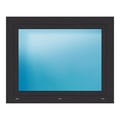 Fenster 112x90 cm Anthrazit genarbt