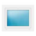 Fenster 78x64 cm Weiß