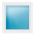 Fenster 100,5x102,5 cm Weiß