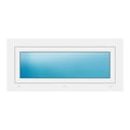 Fenster 110x50 cm Weiß