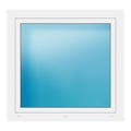 Fenster 107x101,5 cm Weiß