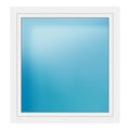 Fenster 124x132 cm Weiß