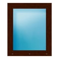Fenster 100x120 cm Mooreiche genarbt