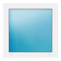 Festverglasung 75x75 cm Weiß